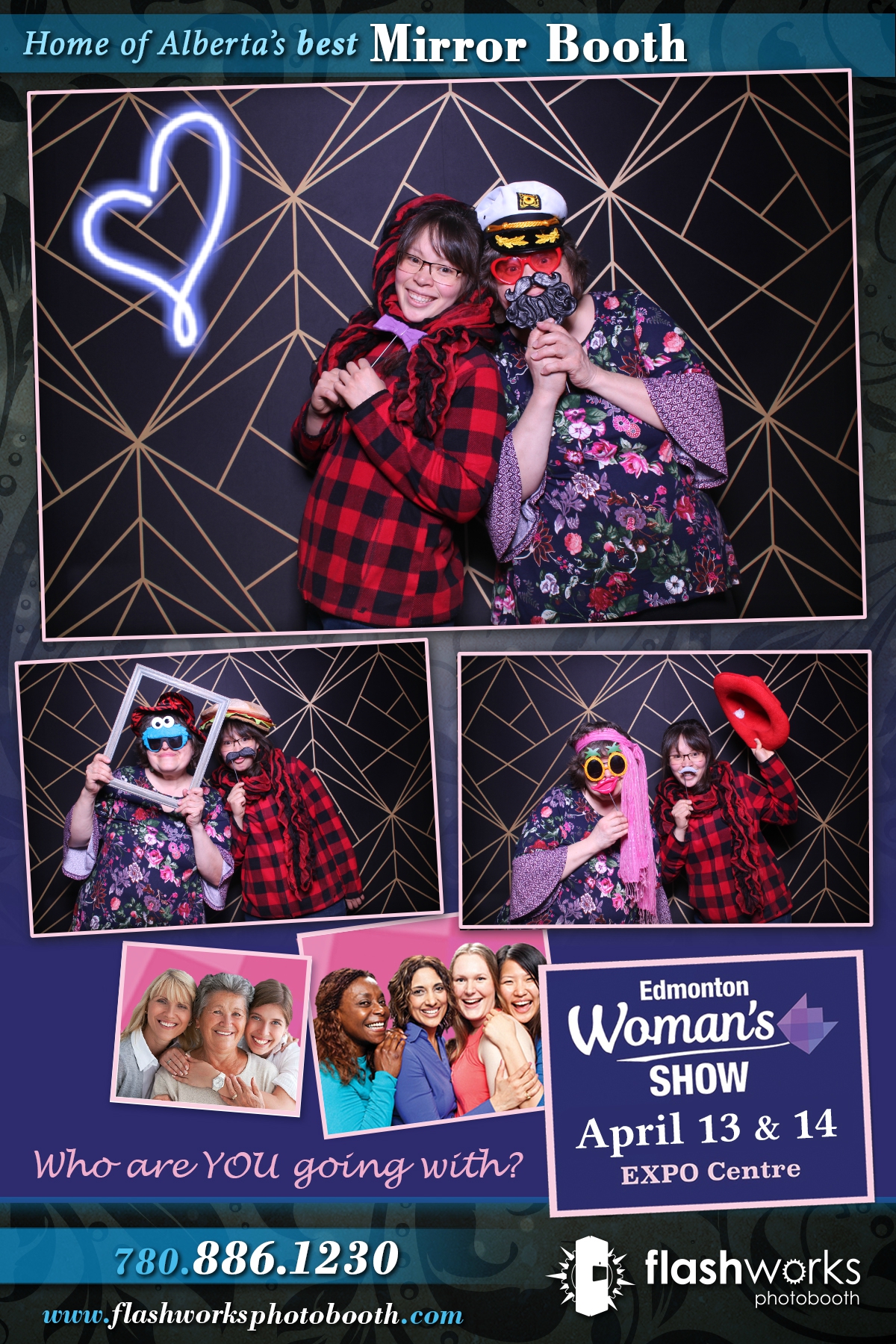 Spring Edmonton Woman's Show 2019 | View more photos from the event at gallery.flashworksphotobooth.com/u/FlashworksPhotoboothInc/Spring-Edmonton-Womans-Show-2019